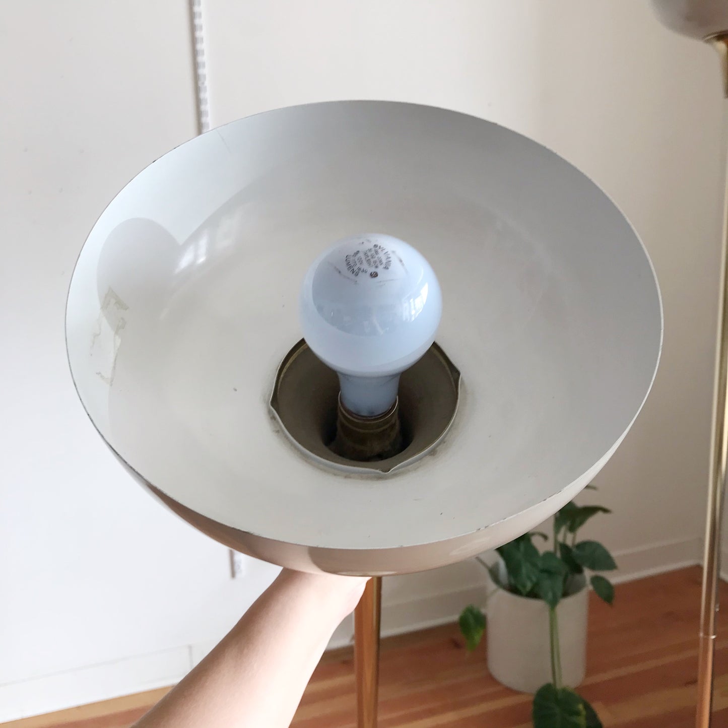 Single Vintage 80's Post Modern Floor Lamp