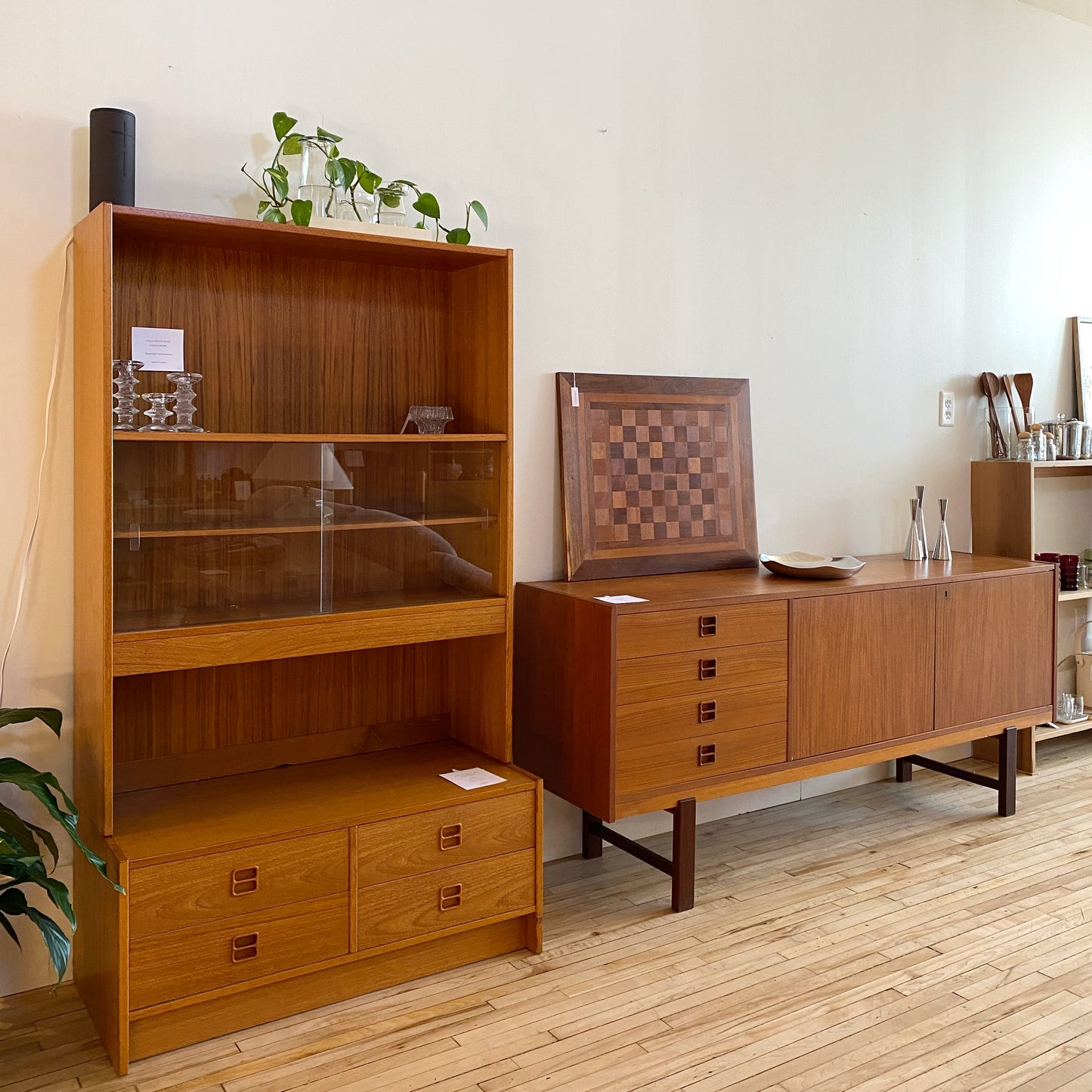 Vintage Danish Teak Credenza