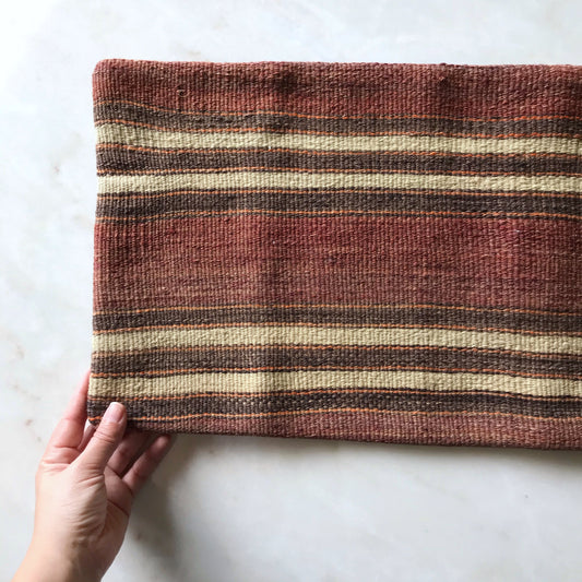 Handwoven Lumbar Pillow Cover (12x24)