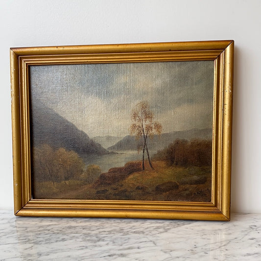 1930’s Original Landscape Oil Painting