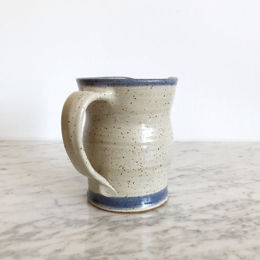Petite Stoneware Pottery Pitcher