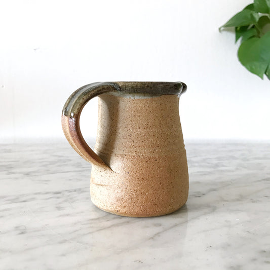 Handcrafted Studio Pottery Stoneware Creamer, John Leach