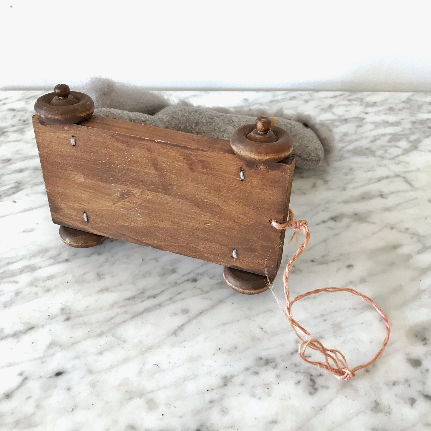 Vintage Handmade Horse Pull Toy