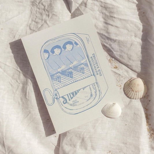 "Nap Time" Art Print (8.5 x 11)