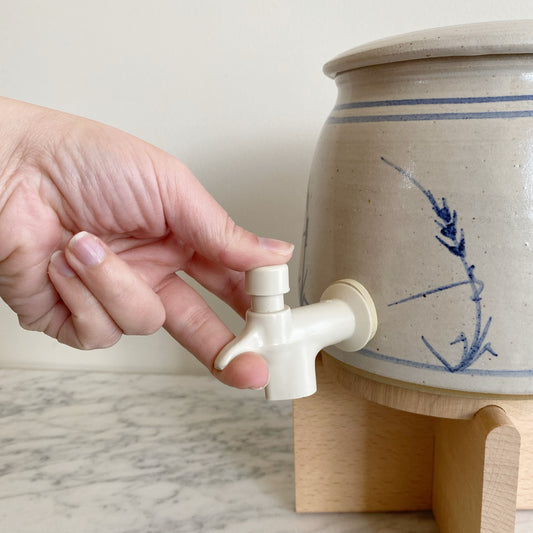 Vintage Stoneware Water Dispenser