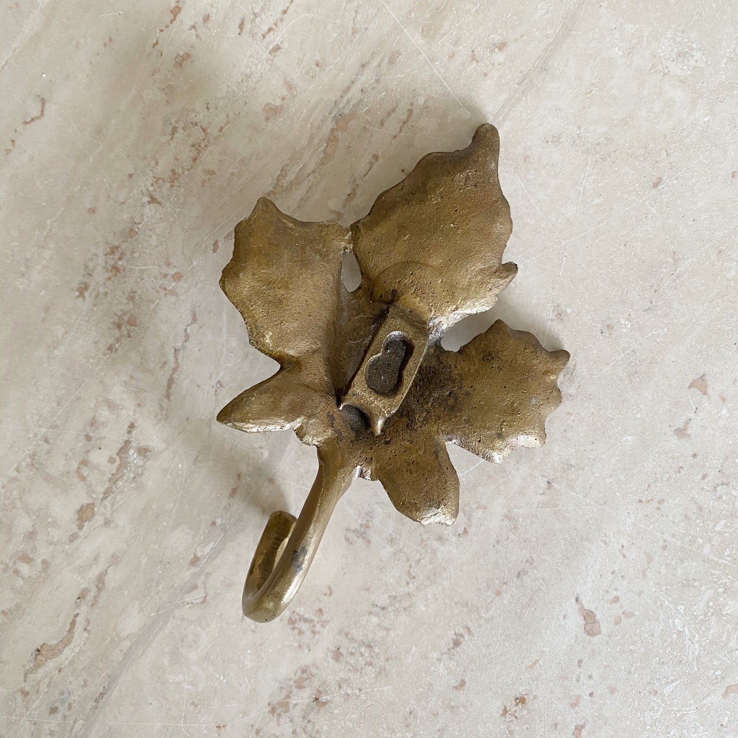 Brass Leaf Hook