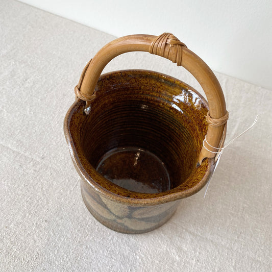 Vintage Studio Pottery Piece with Handle