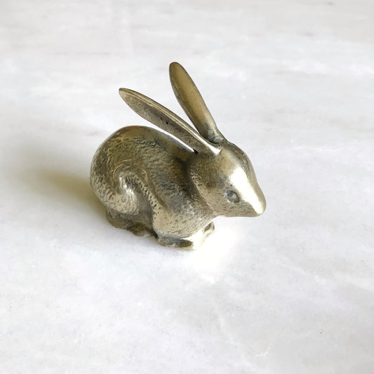 Vintage Brass Rabbit