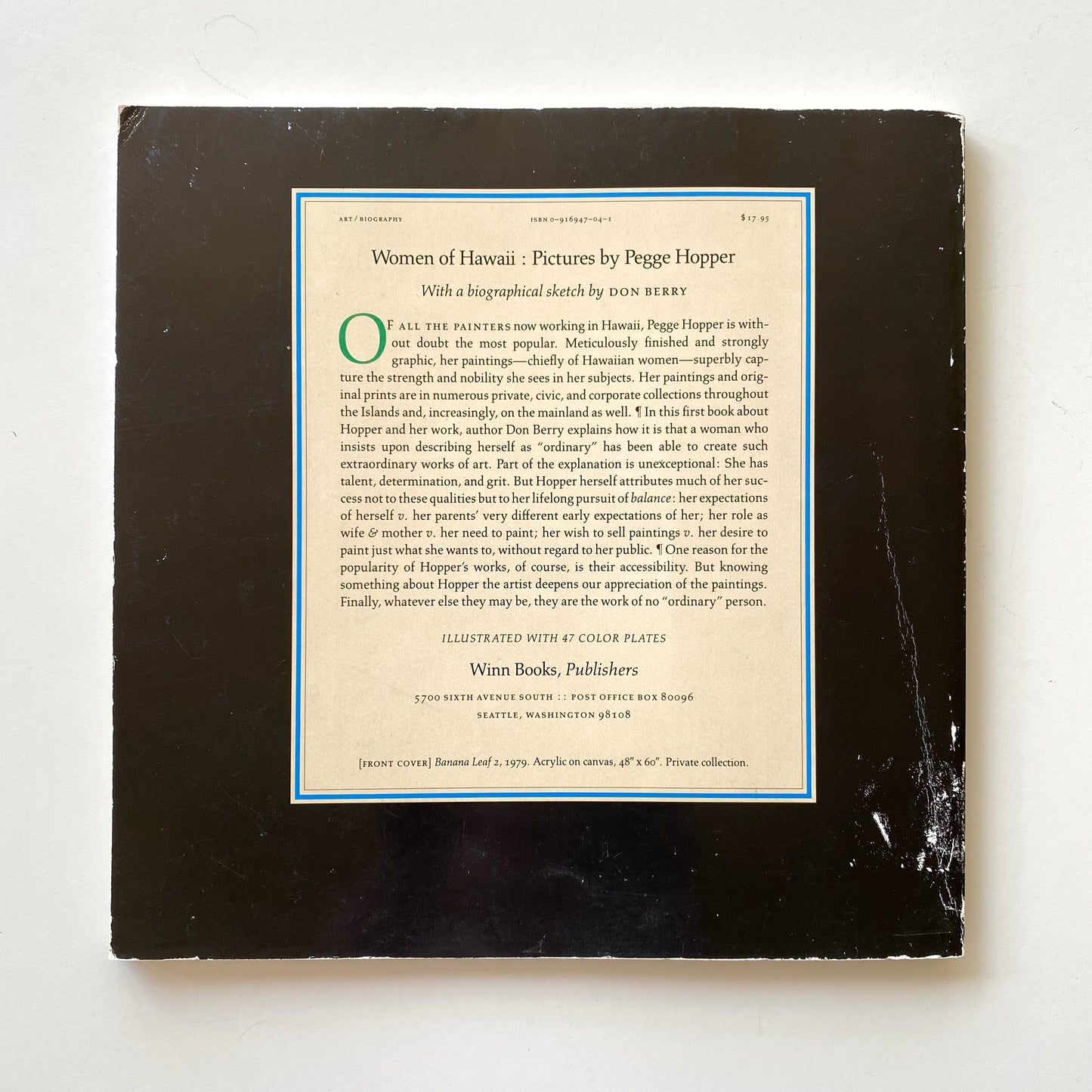 Book: Women of Hawaii: Pictures by Peggy Hopper