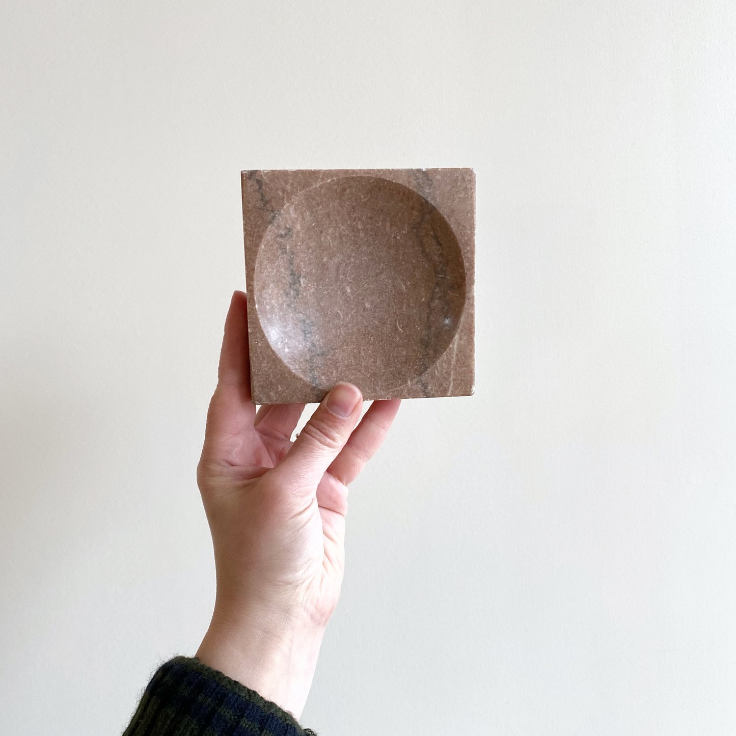 Vintage Marble Ashtray / Catchall / Dish