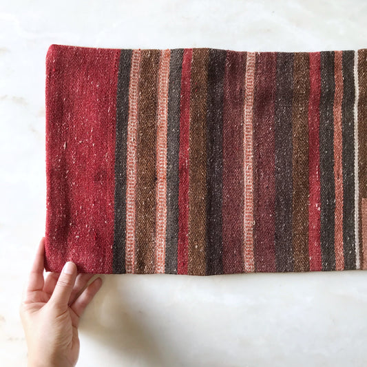 Handwoven Lumbar Pillow Cover (12x24)