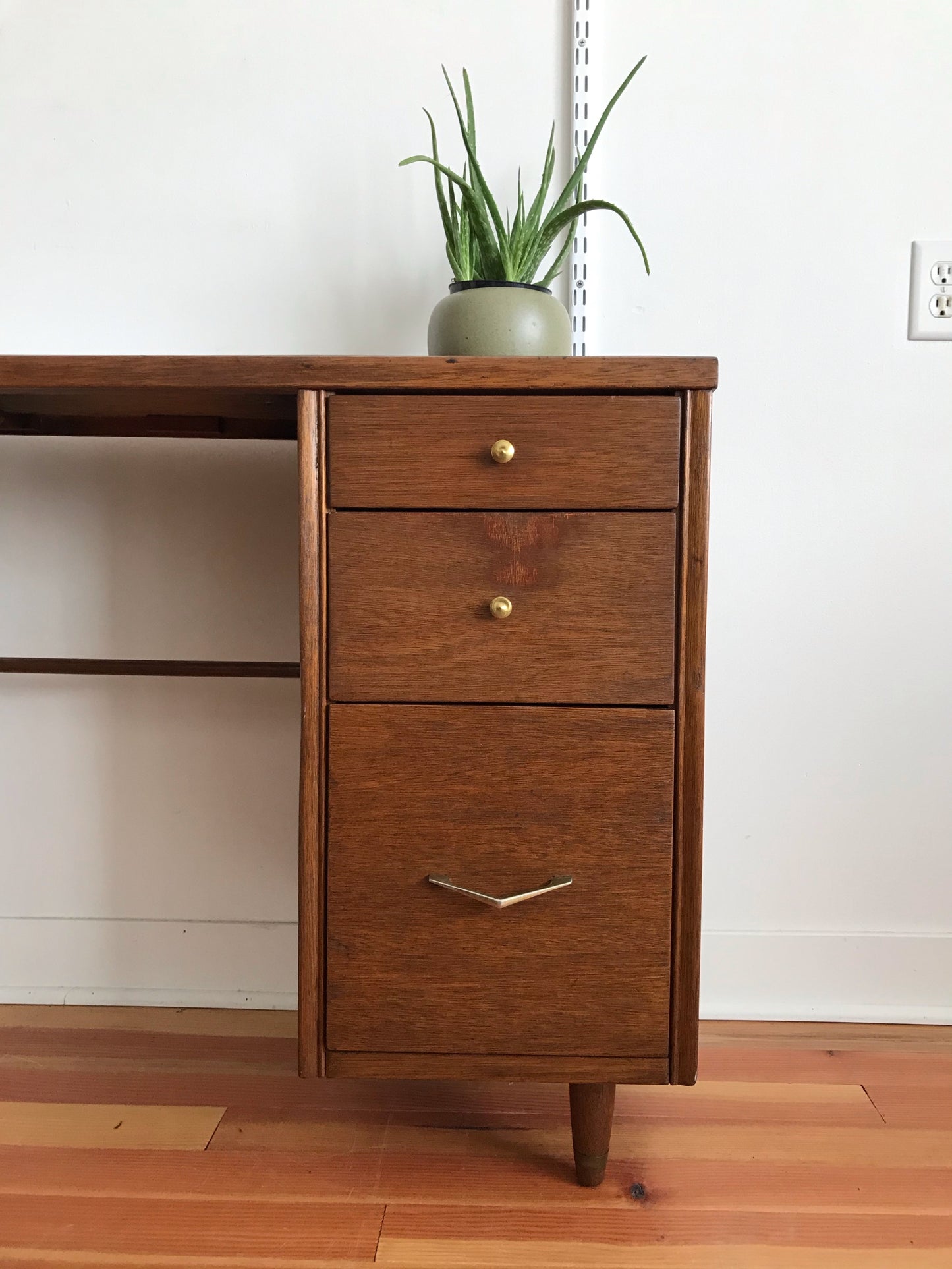 Petite Vintage MCM Writing Desk