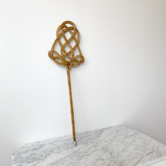 Vintage Rattan Rug Beater
