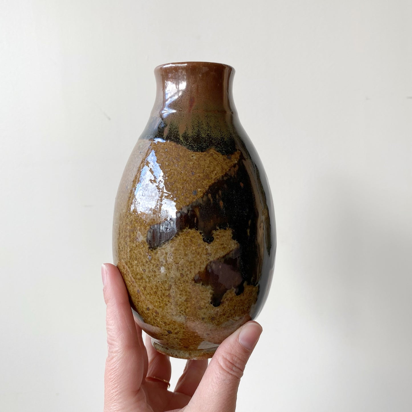 Tall Vintage Pottery Vase