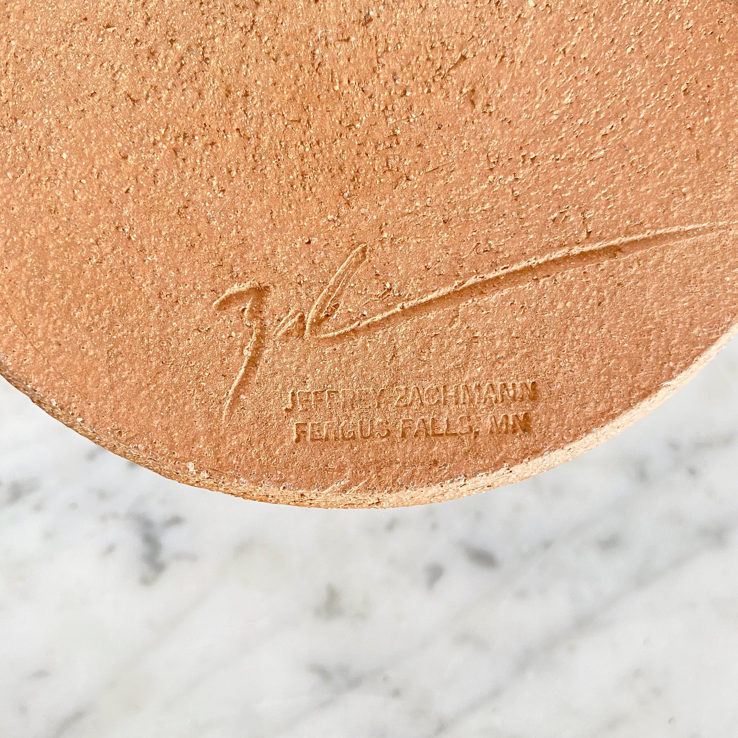 Ceramic Lidded Container w/ Spoon Slot