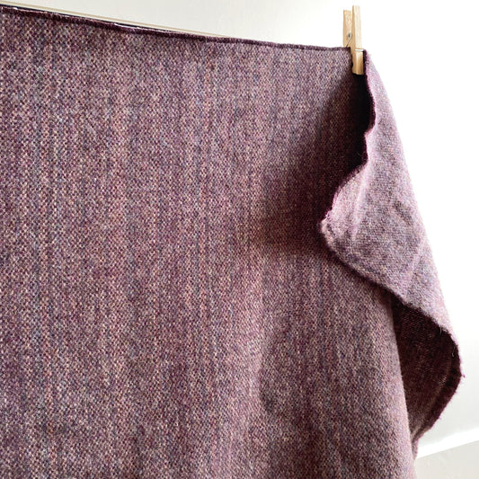 Vintage Eggplant Purple Wool Blanket, by Pearce Woolrich