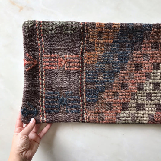 Handwoven Lumbar Pillow Cover (12x24)