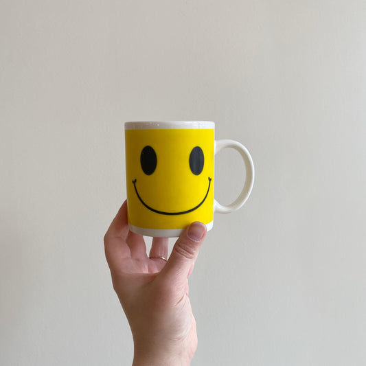 Vintage Smiley Face Coffee Mug