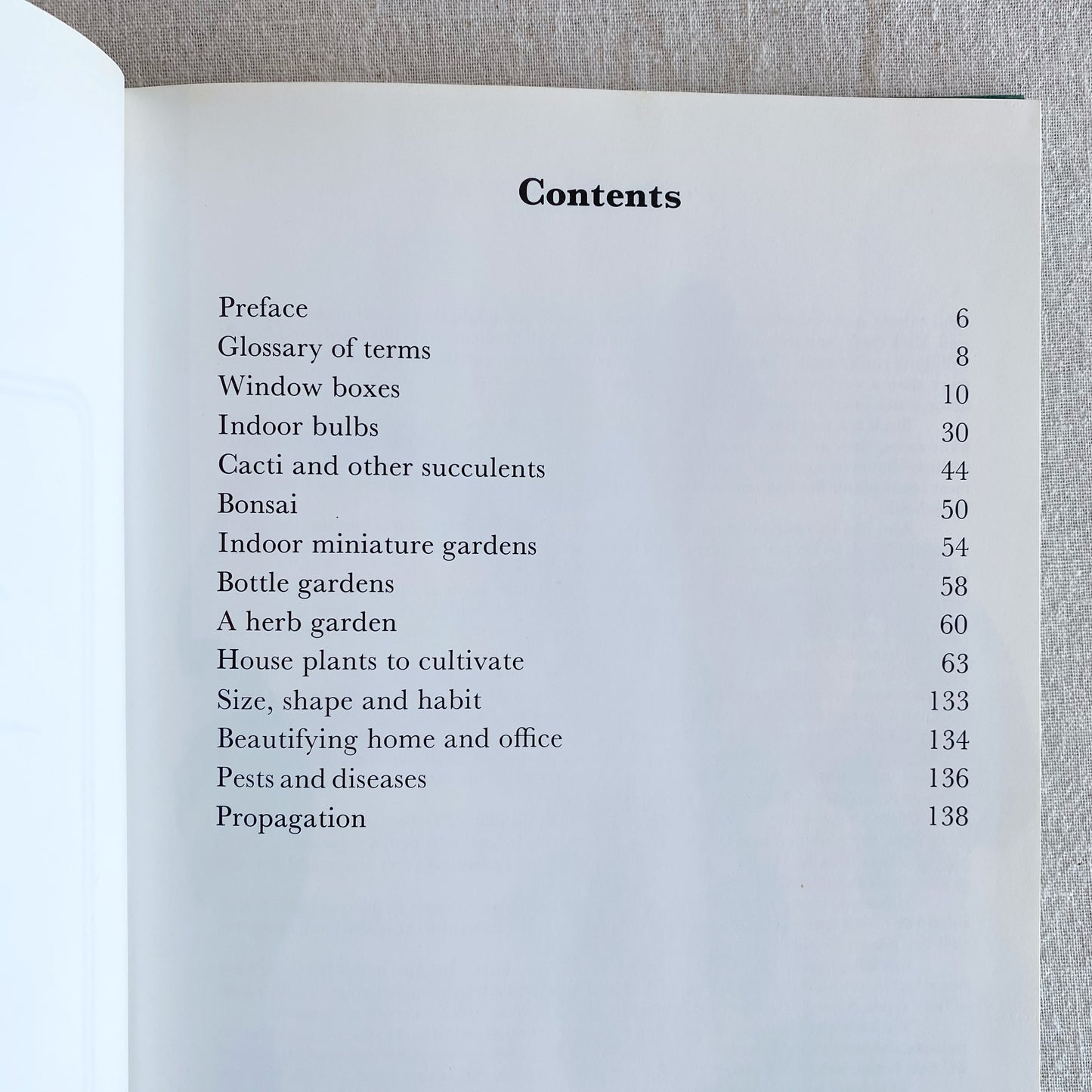 Book: Indoor Plants, 1973