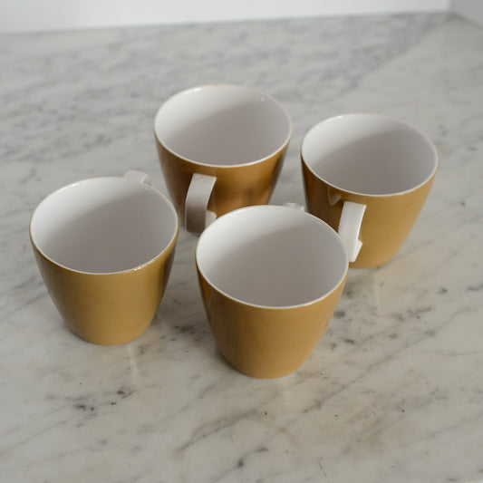 Set of 4 Vintage Ceramic Coffee Cups, Japan
