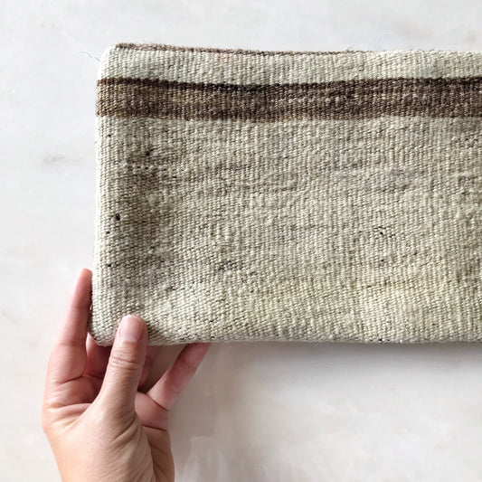 Handwoven Neck / Lumbar Pillow Cover (8x16)