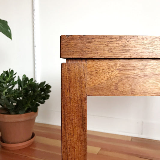 Vintage Modern Walnut End Table