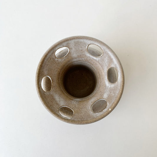 Handcrafted Pottery Brush Holder