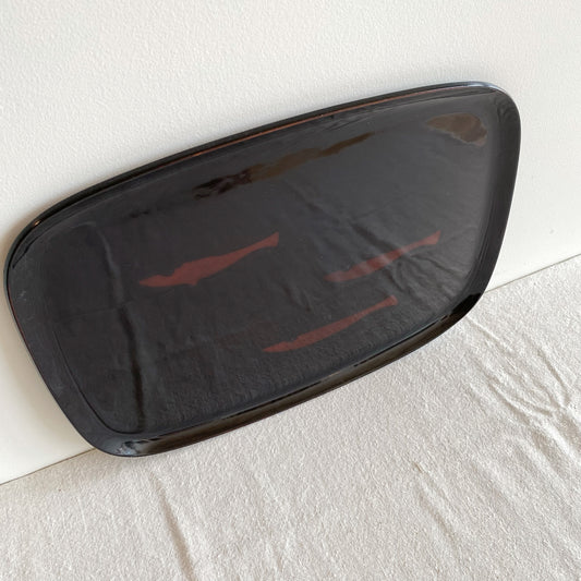 Vintage MCM Lacquered Tray with Fish