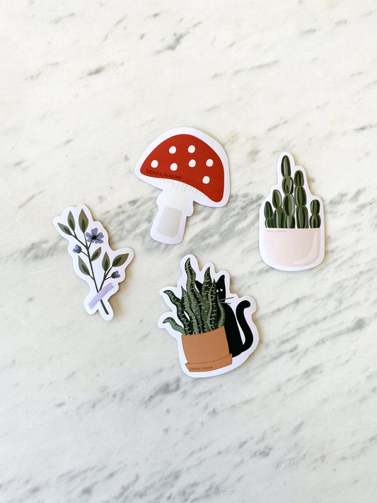 Balloon Flower - Vinyl Sticker