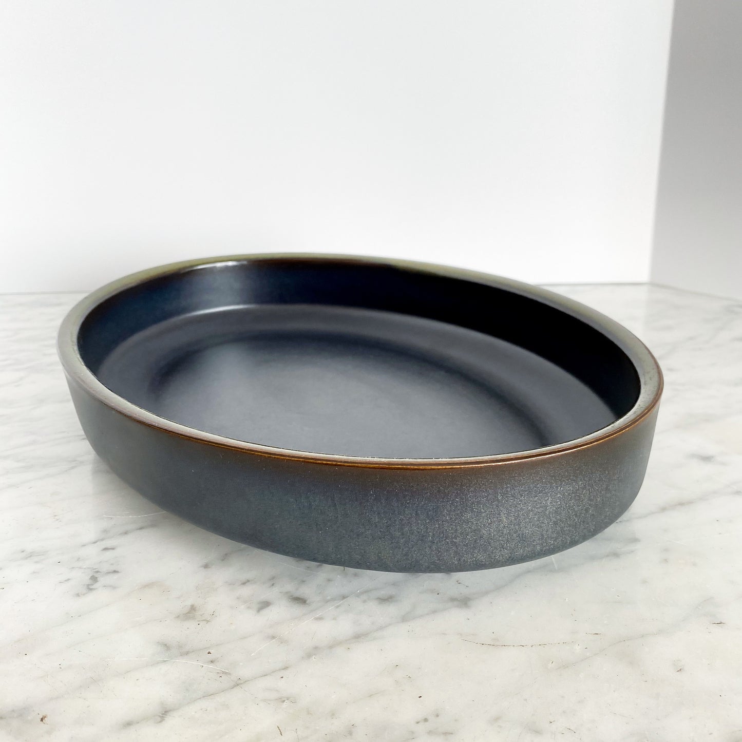 Large Vintage Stoneware Serving Dish