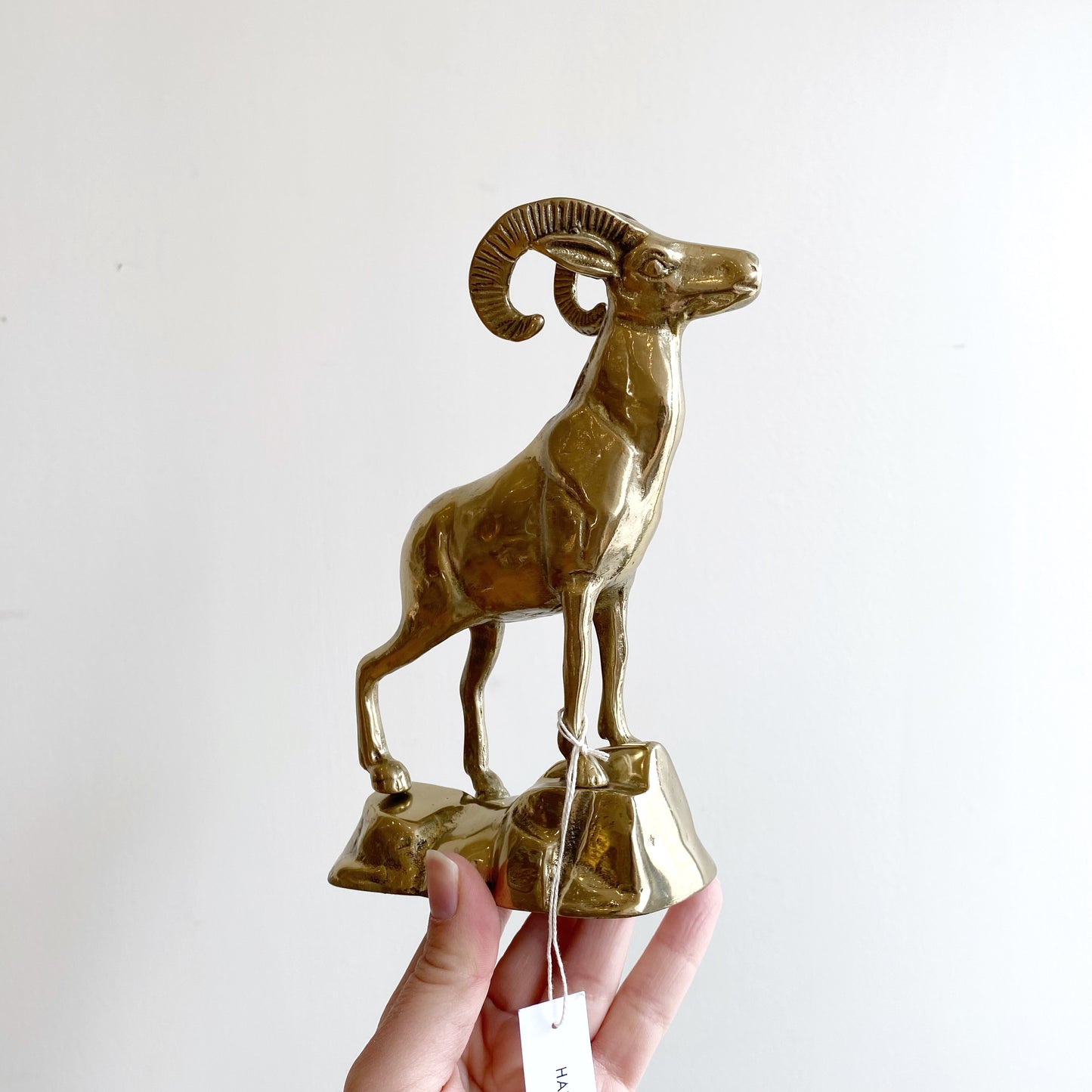 Vintage Brass Ram