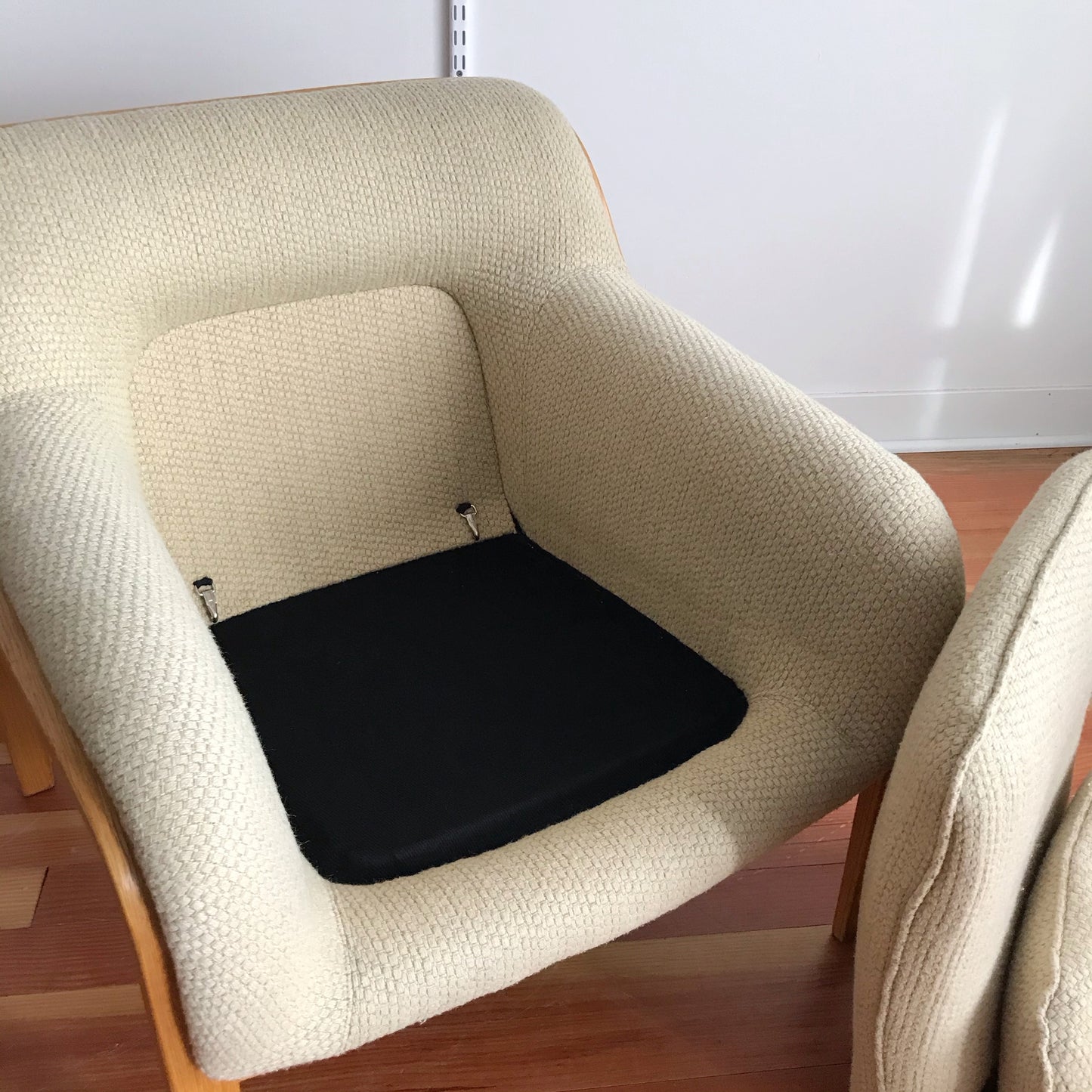 Vintage 1970’s Knoll Bent Wood Armchair by Bill Stephens