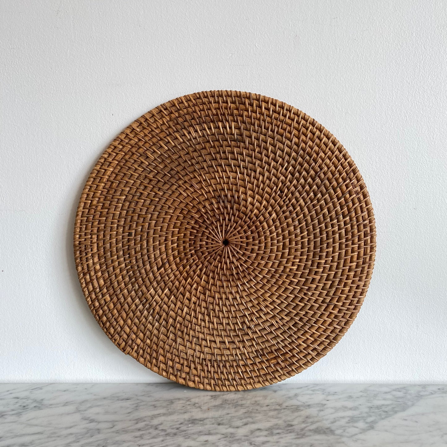 Large Woven Trivet Decor, 15.5”