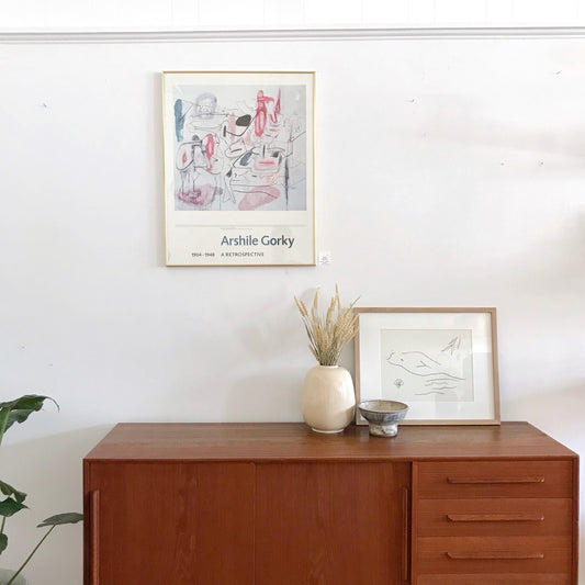 Vintage Arshile Gorky Poster Print