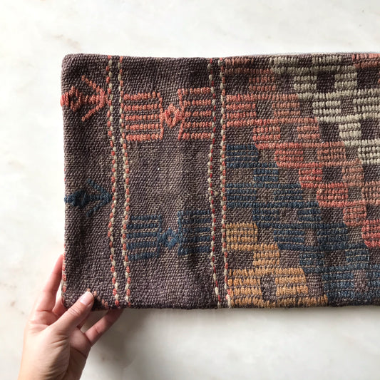 Handwoven Lumbar Pillow Cover (12x24)