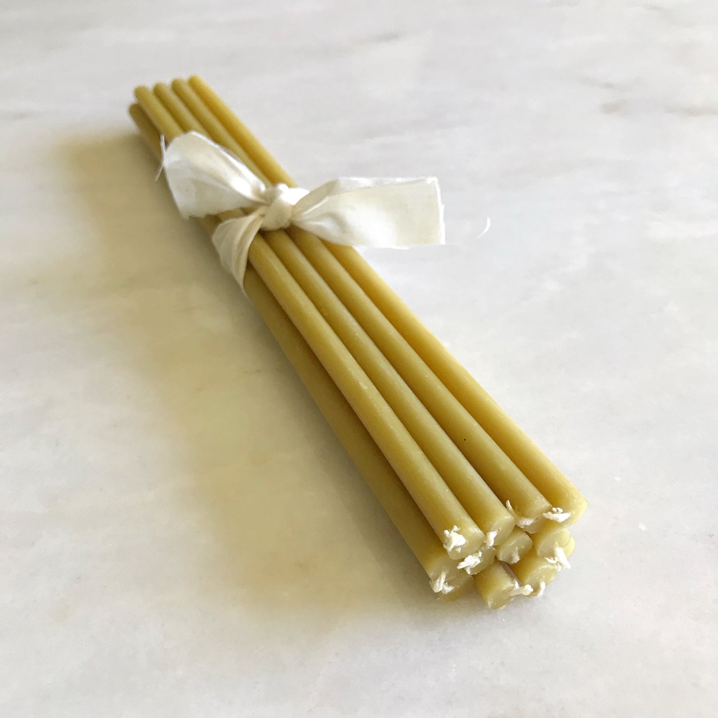 Bundle of 10” Beeswax Candles, 12 ct