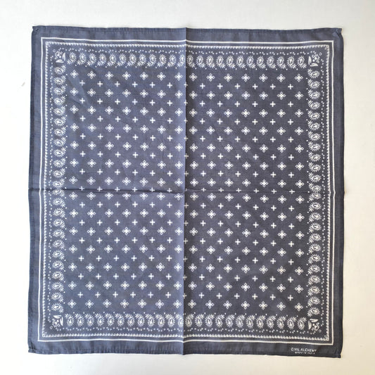 Block Printed Cotton Bandana, Choose Color