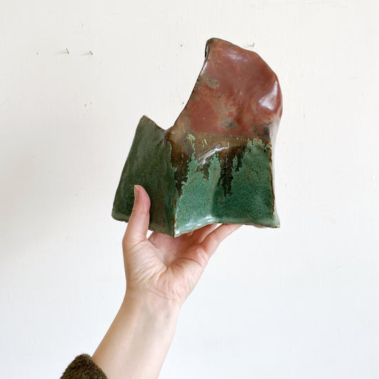 Hand-built Abstract Pottery Piece