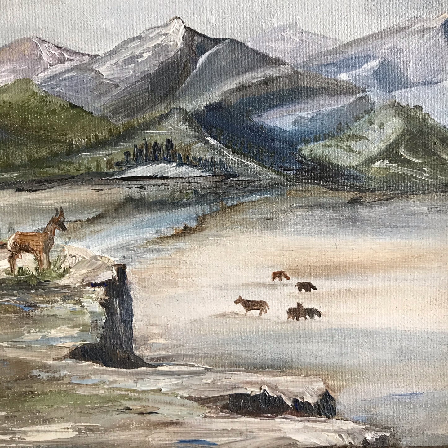 Acrylic Landscape Painting