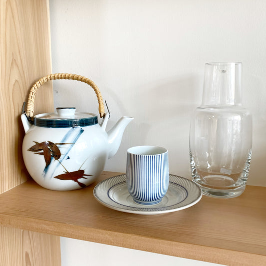 Minimalist Crystal Decanter / Vase, Krosno