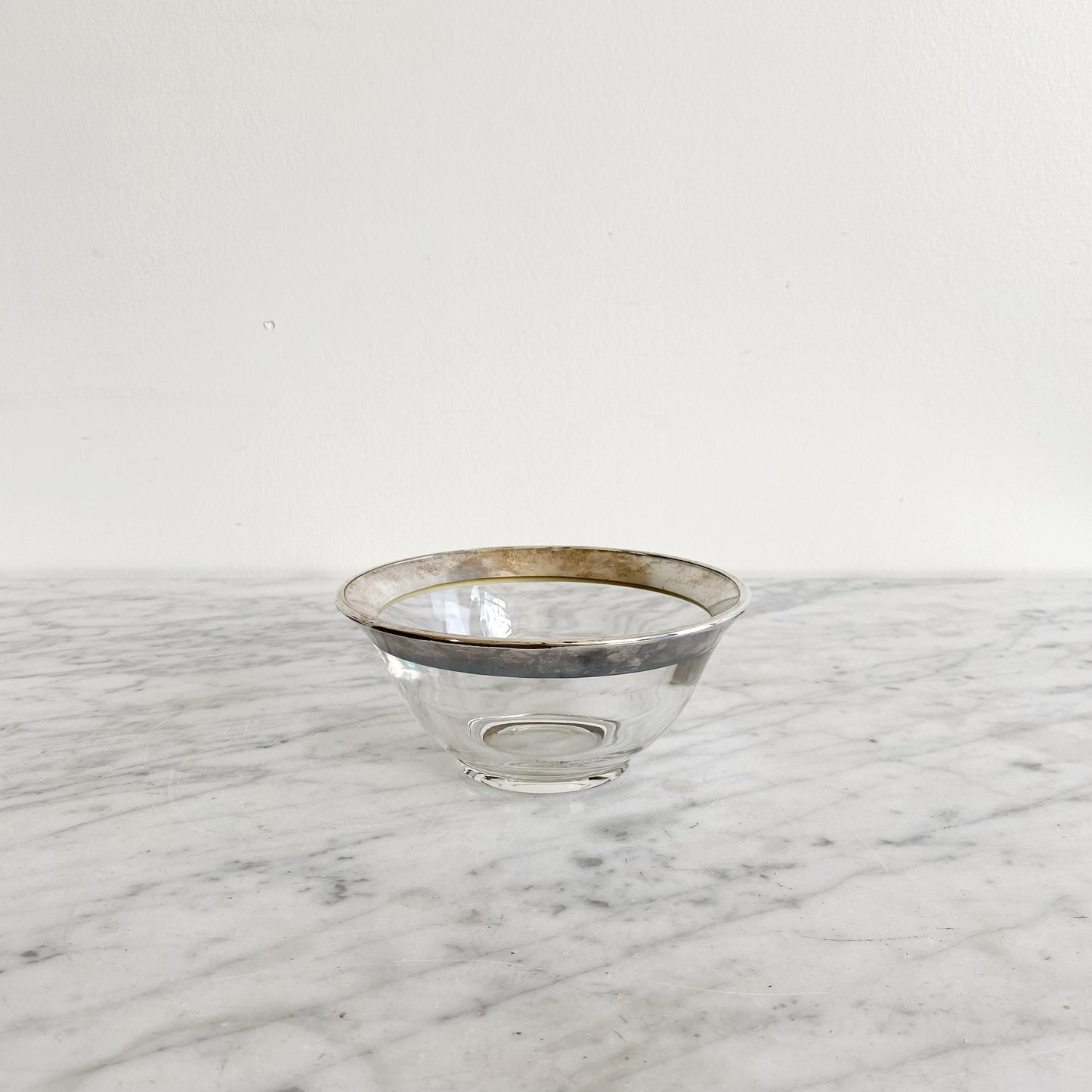 Mid-Century Modern Glass Dish, 5.5"