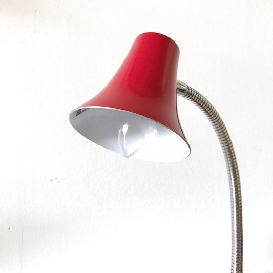 Vintage Red Desk Lamp
