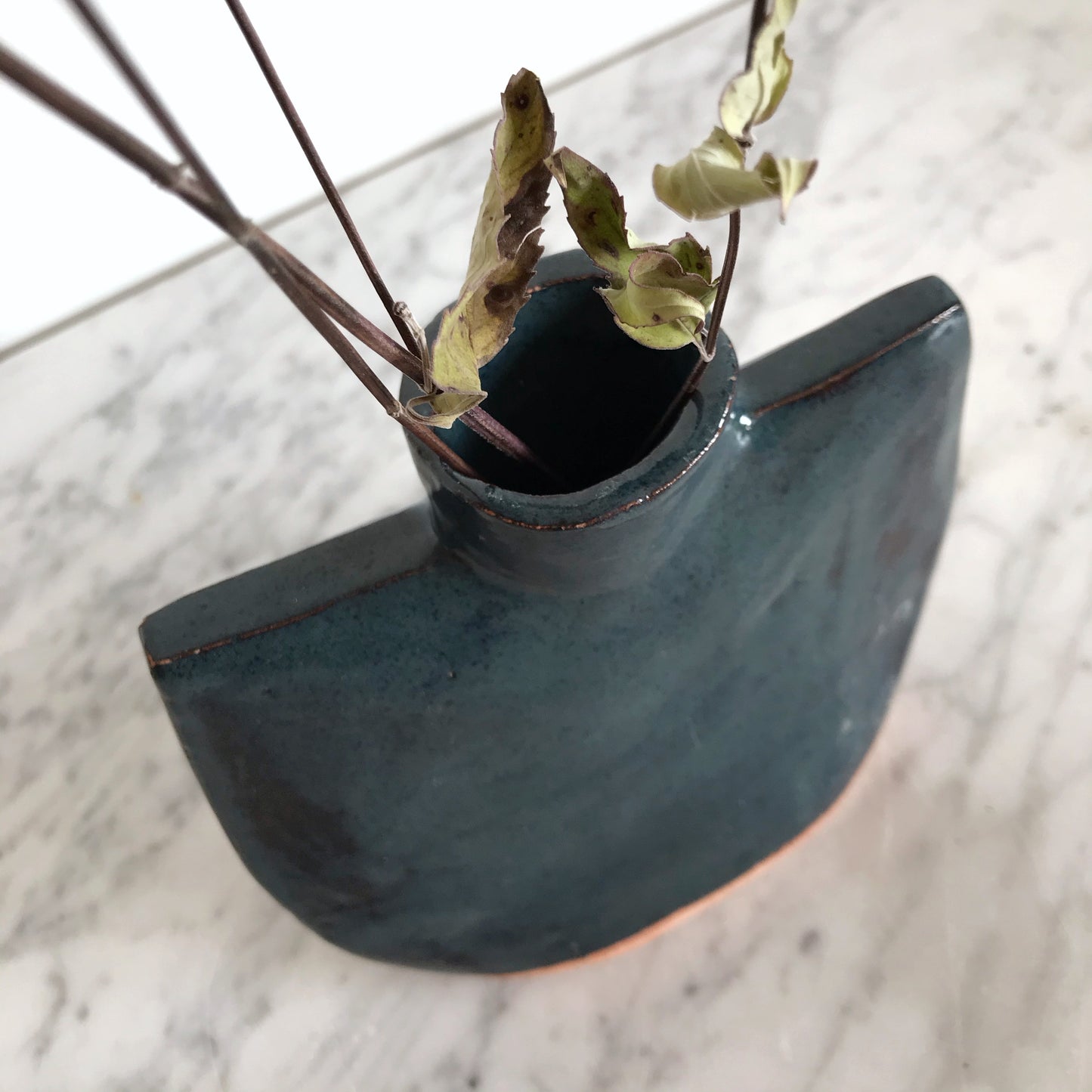 Vintage Abstract Pottery Vase
