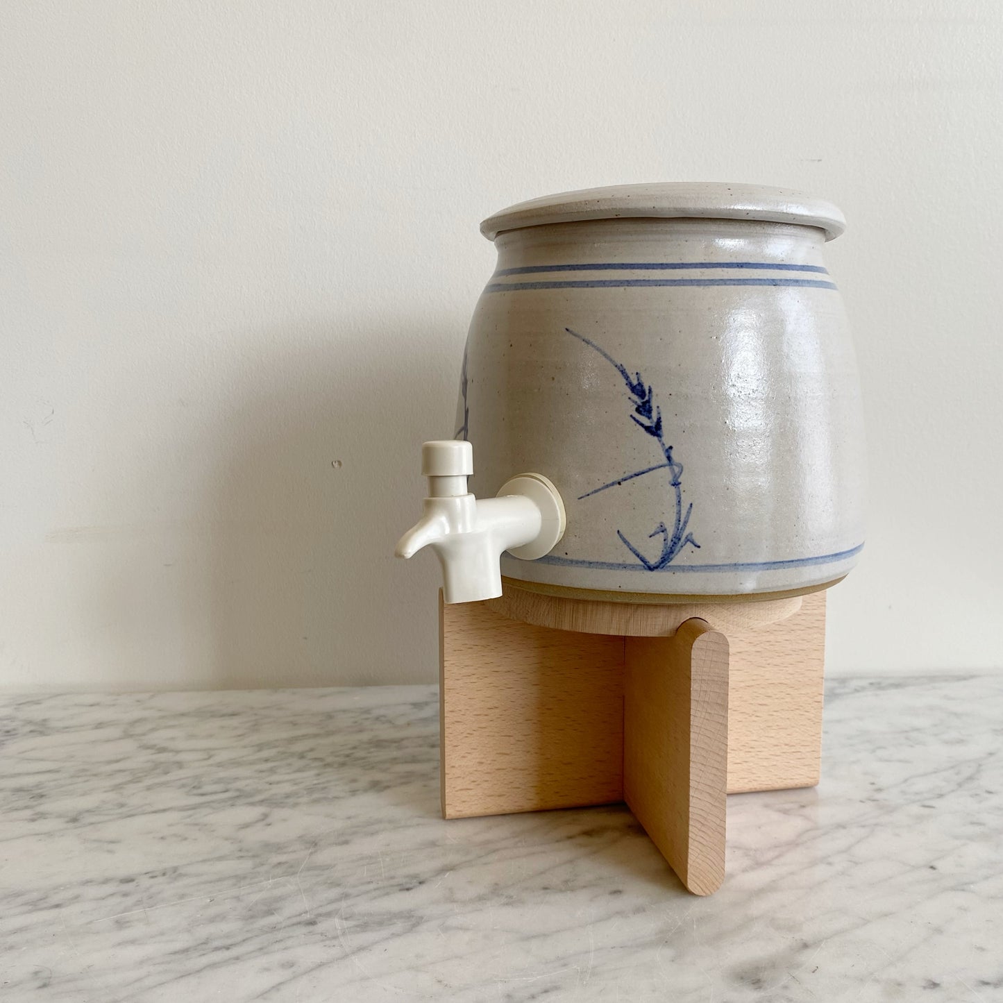 Vintage Stoneware Water Dispenser