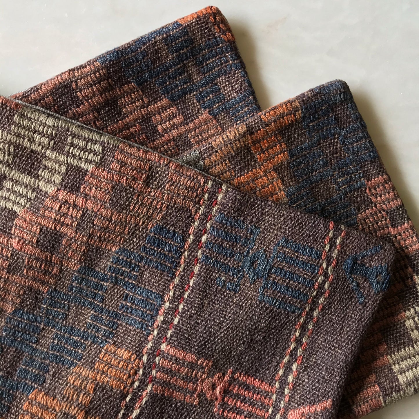 Handwoven Lumbar Pillow Cover (12x24)