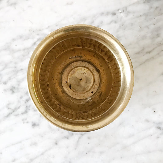 Tiny Brass Planter, India