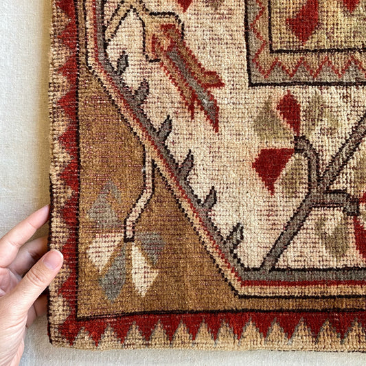 Hand-knotted Turkish Pillow Cover (18 x 18)