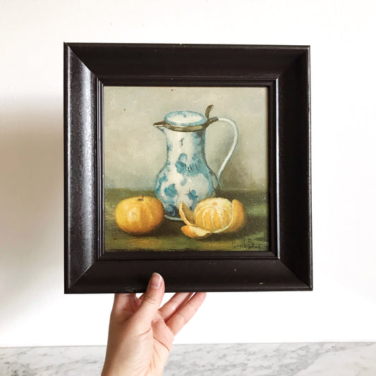 Vintage Framed Still-Life Art Print