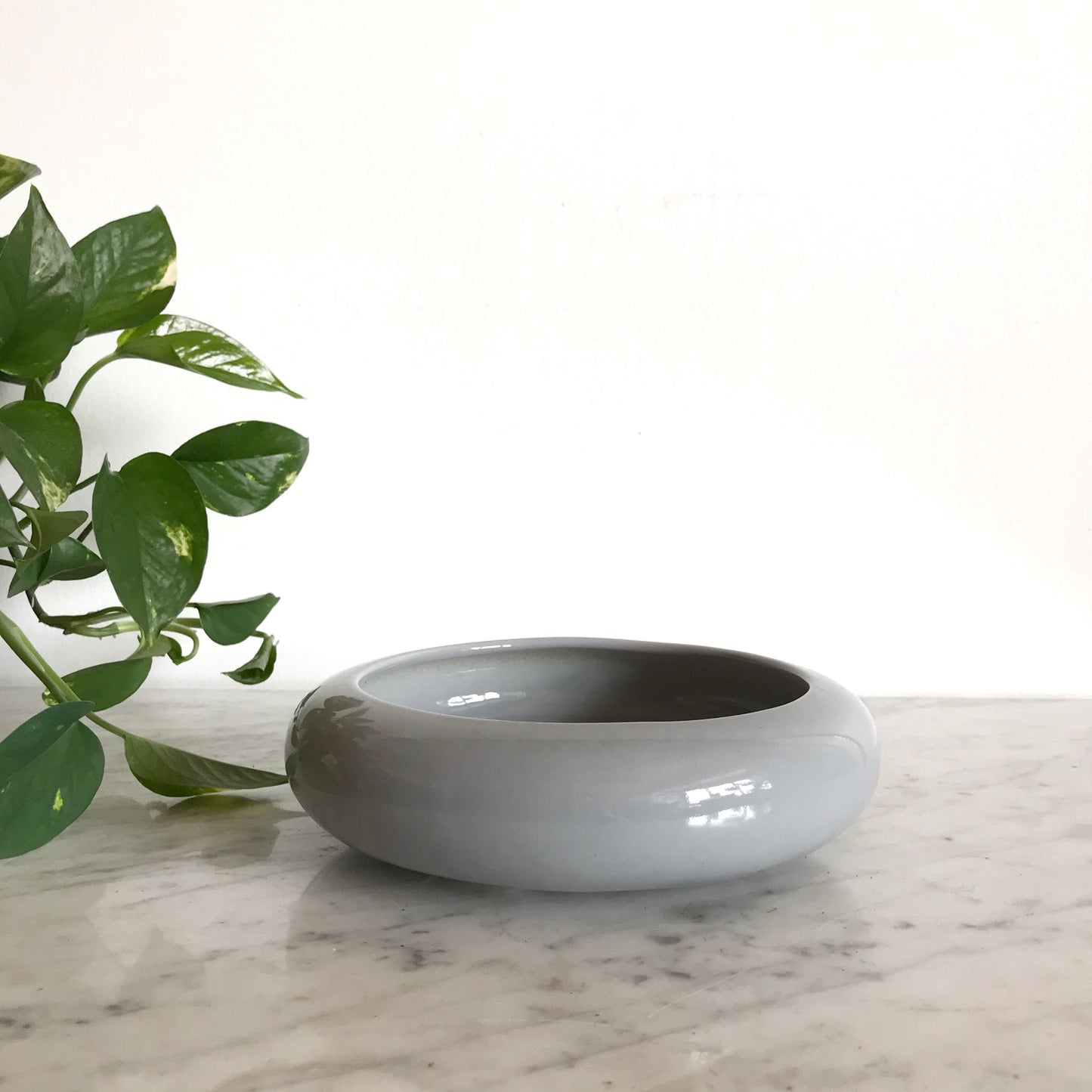 Shallow Vintage Ceramic Planter