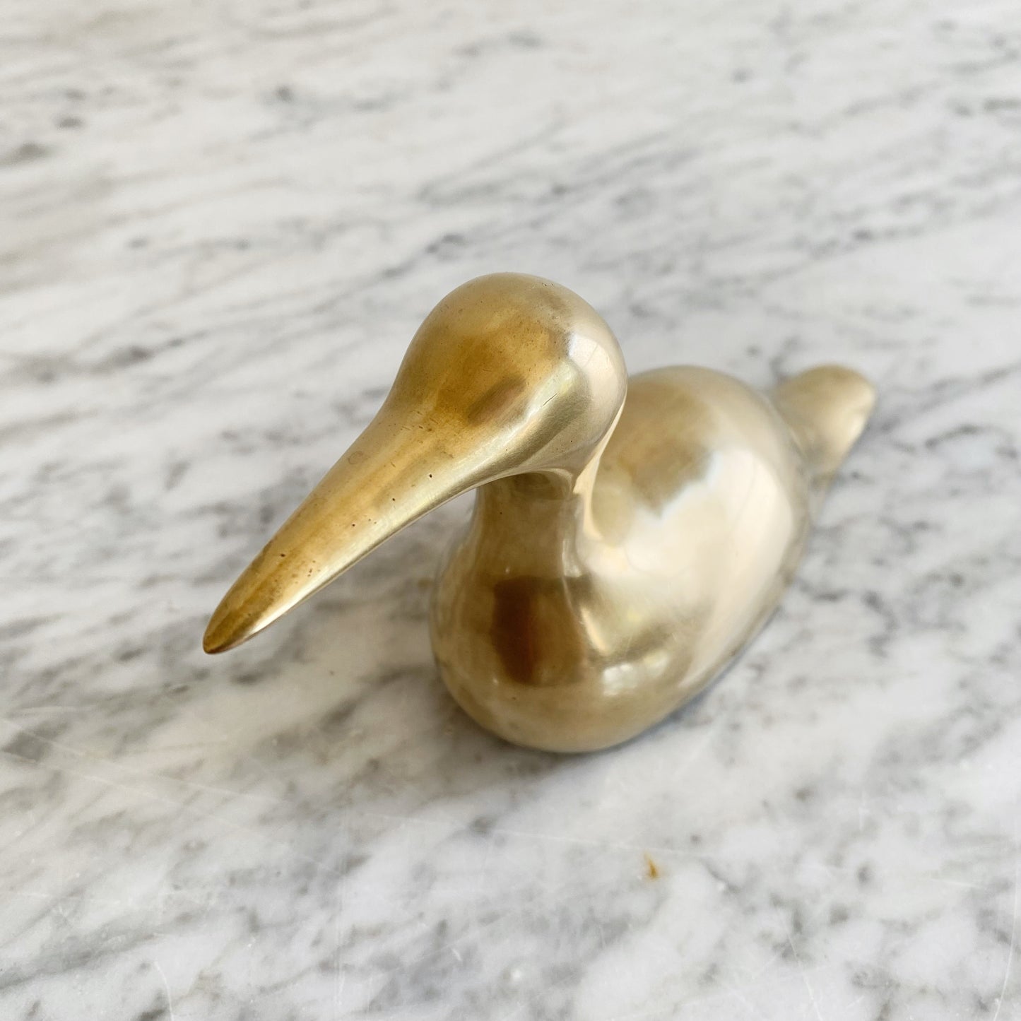 Vintage Minimalist Brass Bird (NAUTICAL COLLECTION)